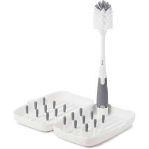 imageOXO Tot Travel Size Drying Rack with Bottle Brush GrayGray