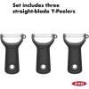 imageOXO Good Grips 3 Piece Assorted Prep YPeeler SetStraight Blade Set