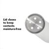 imageOXO Good Grips Glass Adjustable Salt ampamp Pepper Shaker Set 35 oz Each Clear