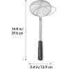 imageOXO Good Grips Stainless Steel Spider Scoop ampamp Strain SkimmerBlack