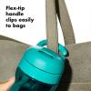 imageOXO Tot Adventure Water Bottle Teal PlasticTeal