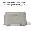 imageOXO Tot Step Stool Gray 7 Inch Pack of 1Drizzle