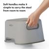 imageOXO Tot Step Stool Gray 7 Inch Pack of 1Drizzle