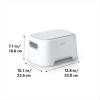 imageOXO Tot Step Stool Gray 7 Inch Pack of 1White