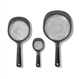 imageOXO Good Grips 3Piece Strainer Set Black