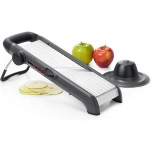 imageOXO Good Grips Chefs Mandoline Slicer 20 Black ampamp SteelBlack  Steel