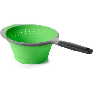 imageOXO Good Grips Silicone Collapsible Strainer 2 QuartGreenStrainer