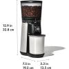 imageOXO Brew Conical Burr Coffee Grinder  Matte BlackSilver Burr Coffee Grinder