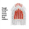 imageOXO Good Grips Extendable Tub ampamp Tile BrushOrange