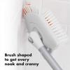 imageOXO Good Grips Extendable Tub ampamp Tile BrushOrange