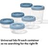 imageOXO Good Grips Twist ampamp Stack Container  12 oz  2 Pack12 Piece Set