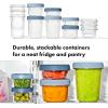 imageOXO Good Grips Twist ampamp Stack Container  12 oz  2 Pack12 Piece Set
