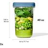 imageOXO Good Grips Twist ampamp Stack Container  12 oz  2 Pack40 oz