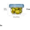 imageOXO Good Grips Twist ampamp Stack Container  12 oz  2 Pack5 oz