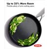 imageOXO Professional 10 Piece Cookware Pots and Pans Set Hard Anodized Ceramic Nonstick PFASFreeStainless Steel HandlesInductionSkilletsSauteDiamond Reinforced CoatingDishwasher ampamp Oven SafeBlackBlack