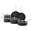 imageOXO Professional 10 Piece Cookware Pots and Pans Set Hard Anodized Ceramic Nonstick PFASFreeStainless Steel HandlesInductionSkilletsSauteDiamond Reinforced CoatingDishwasher ampamp Oven SafeBlackBlack