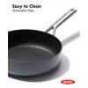 imageOXO Professional 17QT and 23QT Saucepan Pot Set with Lids Hard Anodized Ceramic Nonstick Cookware PFASFree Induction Suitable Stainless Steel Diamond Reinforced Coating Dishwasher Oven Safe Black3QT Saute Pan with Lid