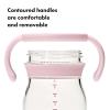 imageOXO Tot Transitions Soft Spout Sippy Cup with Removable Handles  6 oz  DuskBlossom