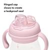 imageOXO Tot Transitions Soft Spout Sippy Cup with Removable Handles  6 oz  DuskBlossom