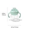 imageOXO Tot Transitions Soft Spout Sippy Cup with Removable Handles  6 oz  DuskOpal