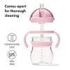 imageOXO Tot Transitions Straw Cup with Removable Handles  6 oz  DuskBlossom