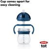 imageOXO Tot Transitions Straw Cup with Removable Handles  6 oz  DuskNavy
