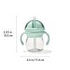 imageOXO Tot Transitions Straw Cup with Removable Handles  6 oz  DuskOpal