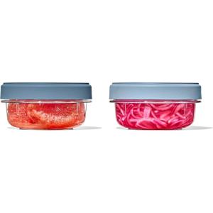 imageOXO Good Grips Twist ampamp Stack Container  12 oz  2 Pack12 oz