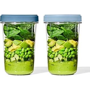 imageOXO Good Grips Twist ampamp Stack Container  12 oz  2 Pack40 oz
