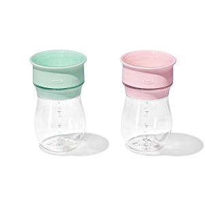 imageOXO Tot Transitions 360 Cup 9 Oz  Opal and Blossom  2 PackOpalBlossom