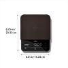 imageOXO BREW 6 Lb Precision Coffee Scale with Timer Black