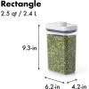 imageOXO Good Grips 10Piece Airtight Food Storage POP Container Value Set Standard PackagingWhite10 Piece