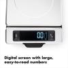 imageOXO Good Grips 11Pound Stainless Steel Food Scale with PullOut Display
