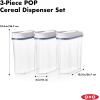 imageOXO Good Grips 3Piece POP Cereal Dispenser SetDispenser
