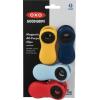 imageOXO Good Grips AllPurpose Magnetic Clips  4 Pc AssortedNavy BlueYellowRed  Light Blue