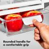 imageOXO Good Grips Fridge Undershelf Drawer 10 in  for Deli Meat Cheese Produce and MoreClear