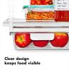 imageOXO Good Grips Fridge Undershelf Drawer 10 in  for Deli Meat Cheese Produce and MoreClear