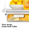 imageOXO Good Grips Fridge Undershelf Drawer 14 in  for Deli Meat Cheese Produce and More