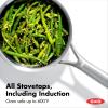 imageOXO Mira TriPly Stainless Steel 325QT Saute Pan Jumbo Cooker with Lid Induction Multi Clad Dishwasher and Metal Utensil Safe15QT  357QT Chefs Pans with Lids