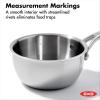 imageOXO Mira TriPly Stainless Steel 325QT Saute Pan Jumbo Cooker with Lid Induction Multi Clad Dishwasher and Metal Utensil Safe15QT Chefs Pan with Lid