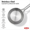 imageOXO Mira TriPly Stainless Steel 325QT Saute Pan Jumbo Cooker with Lid Induction Multi Clad Dishwasher and Metal Utensil Safe357QT Chefs Pan with Lid