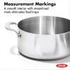 imageOXO Mira TriPly Stainless Steel 325QT Saute Pan Jumbo Cooker with Lid Induction Multi Clad Dishwasher and Metal Utensil Safe5QT Stock Pot with Lid