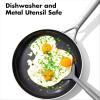imageOXO Mira TriPly Stainless Steel PFASFree Nonstick 10quot Frying Pan Skillet Induction Multi Clad Dishwasher and Metal Utensil Safe12 Nonstick Frying Pan Skillet