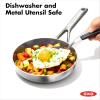 imageOXO Mira TriPly Stainless Steel PFASFree Nonstick 8quot and 10quot Frying Pan Skillet Set Induction Multi Clad Dishwasher and Metal Utensil Safe8 and 10 Frying Pan Skillet Set
