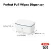 imageOXO Tot Perfect Pull Wipes Dispenser Navy 1 Count Pack of 1