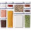 imageOXO Good Grips 10Piece Airtight Food Storage POP Container Value Set Standard PackagingWhite10 Piece