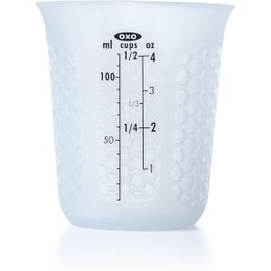 imageOXO Good Grips 3 Piece Squeeze ampamp Pour Silicone Measuring Cup Set BlueMini