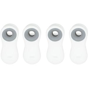 imageOXO Good Grips AllPurpose Magnetic Clips  4 Pc AssortedWhite