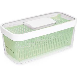 imageOXO Good Grips GreenSaver Produce Keeper  43 QtWhiteLarge  5 QT