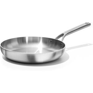 imageOXO Mira TriPly Stainless Steel 8quot Frying Pan Skillet Induction Multi Clad Dishwasher and Metal Utensil Safe10 Frying Pan Skillet